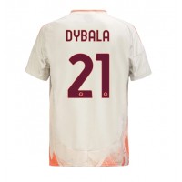 AS Roma Paulo Dybala #21 Udebanetrøje 2024-25 Kortærmet